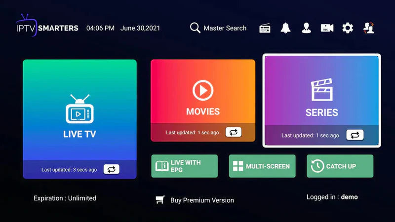 2-Month IPTV Smarters Pro USA Subscription – 17,000+ Channels, 4K, & No Buffering